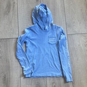 Vineyard Vines Kids Light Blue Hoodie